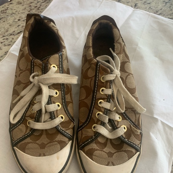 Vintage Coach Sneakers - Picture 1 of 6